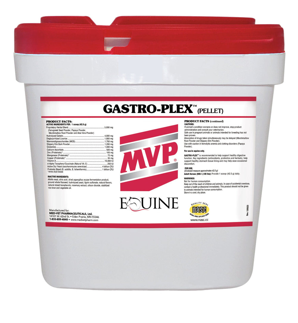 MVP Gastro-Plex (Pellet & Paste) - Digestive Health Support for Horses