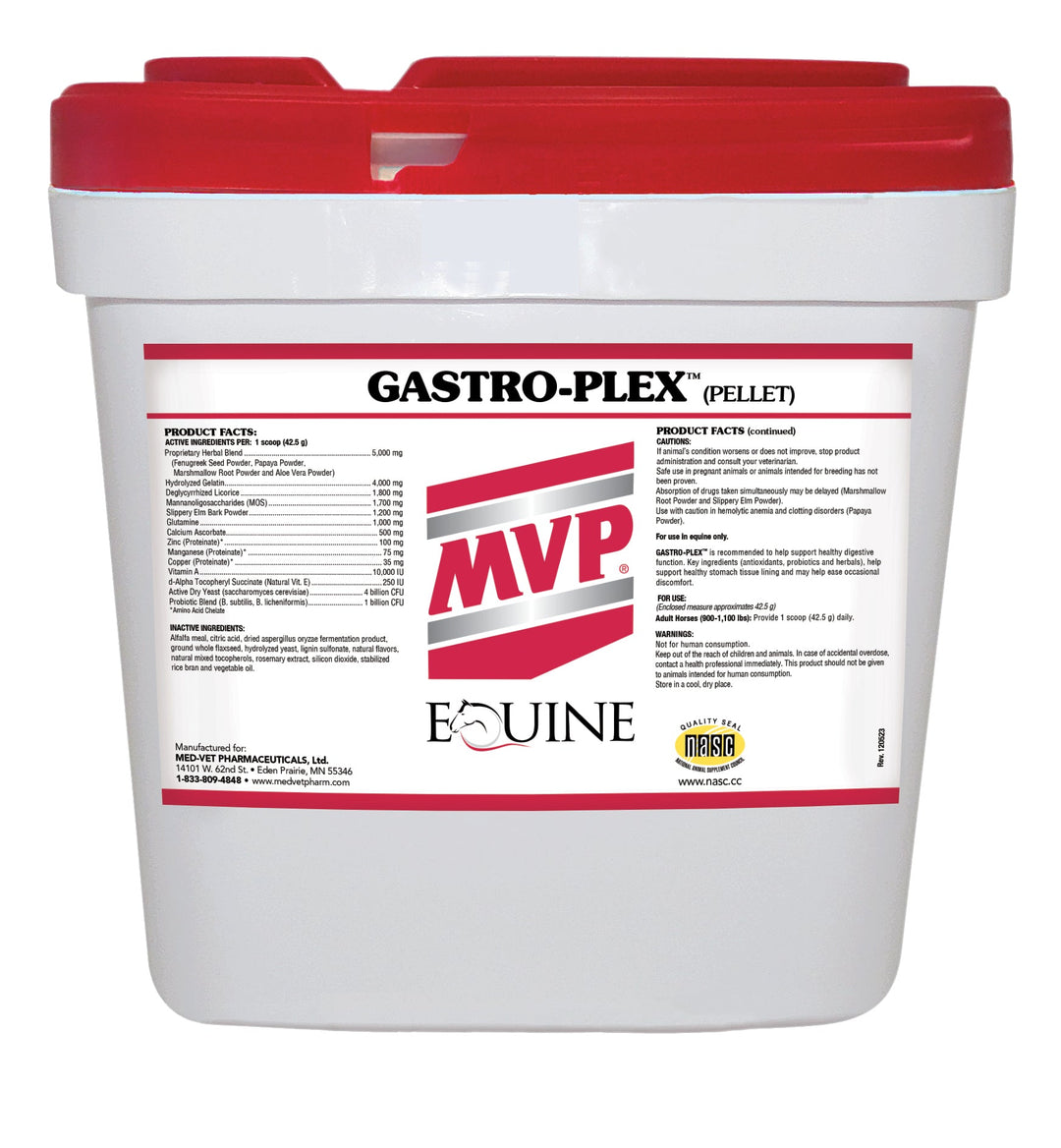 MVP Gastro-Plex (Pellet & Paste) - Digestive Health Support for Horses