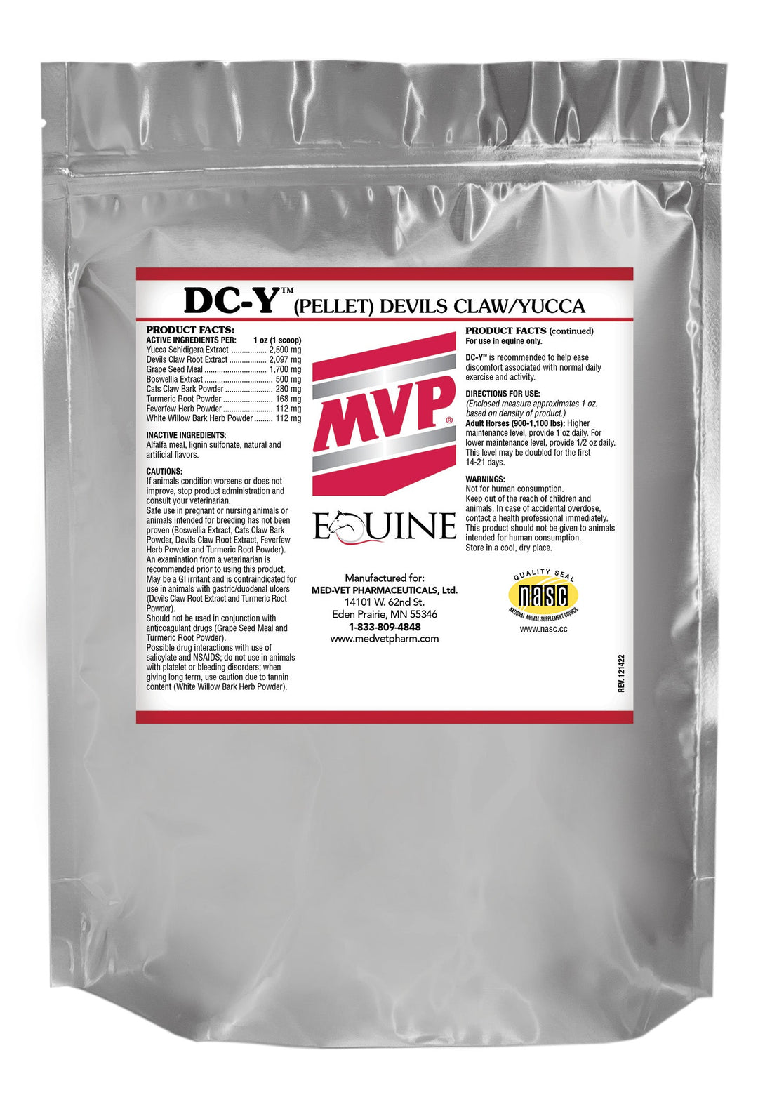 MVP DC-Y (Pellet) - Natural Anti-Inflammatory Support