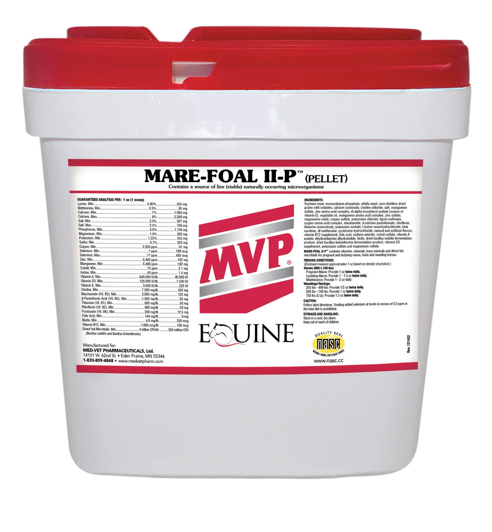 MVP Mare-Foal II-P (Pellets) - Foundational Support for Broodmares & Foals