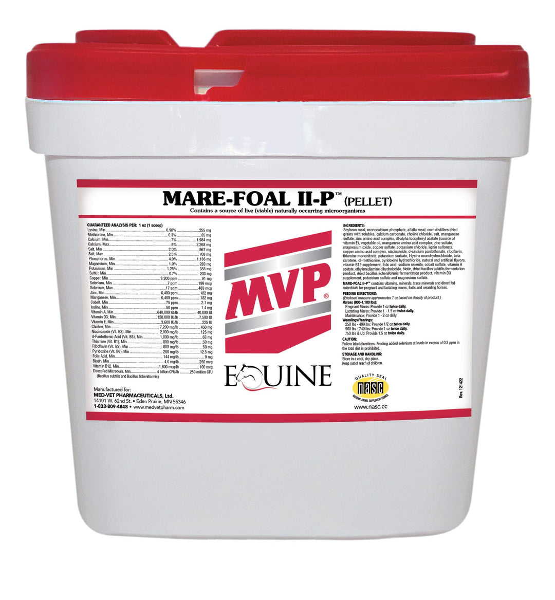 MVP Mare-Foal II-P (Pellets) - Foundational Support for Broodmares & Foals