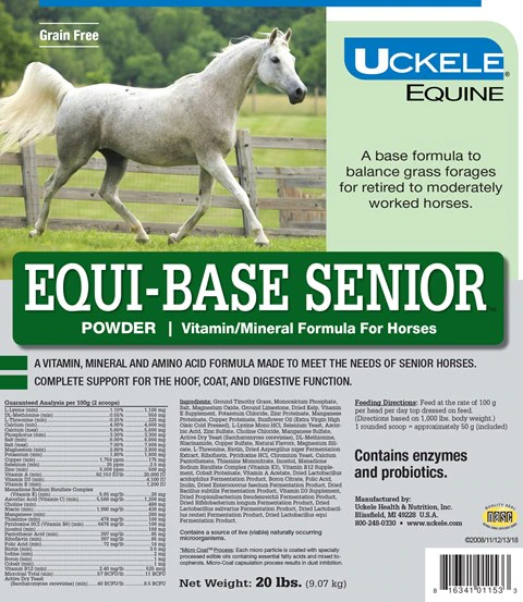 UCKELE Equi-Base Senior (20 LBS)
