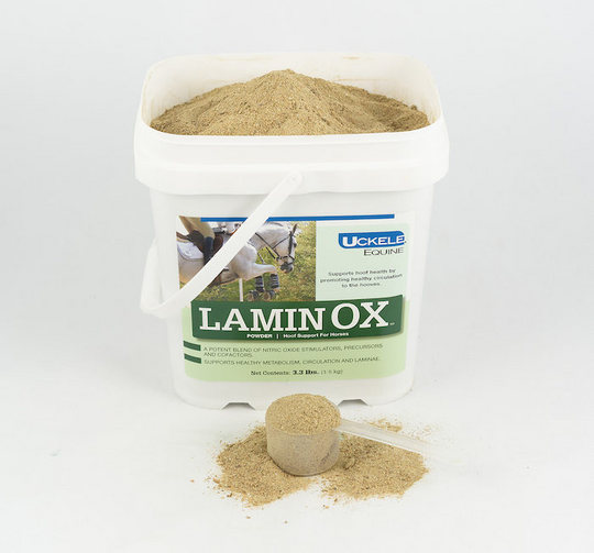 UCKELE LaminOX - SmartPak Horse Supplement (3.3 lbs, powder). Daily Hoof Health, Metabolic Safe, Laminitis Support for Horses
