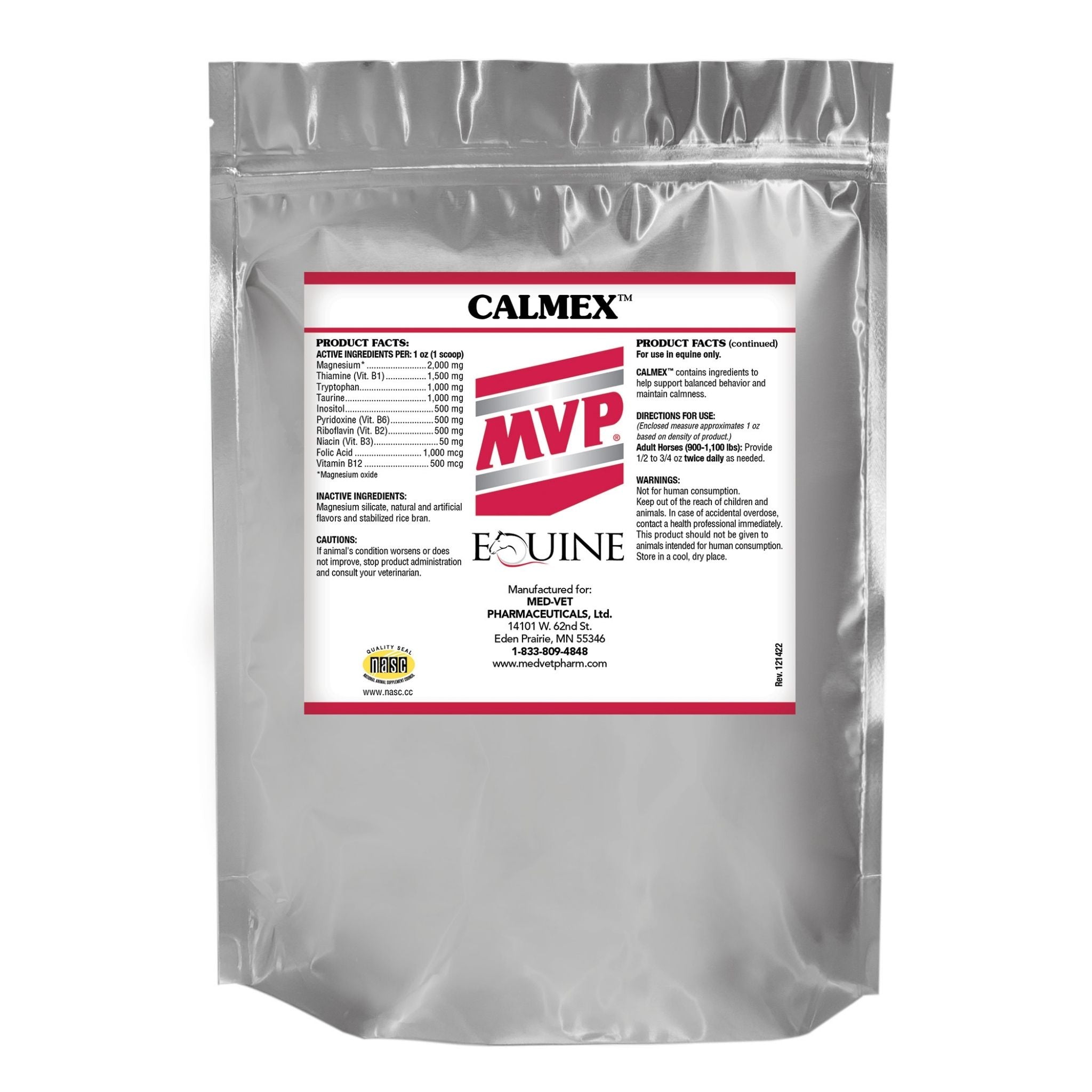 サプリメント MP Calmex - Calming Support for Focused, Relaxed Performance – Equine