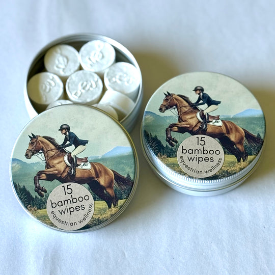 Stable to City Bamboo Wipes by Equestrian Wellness | Travel & Adventure Friendly