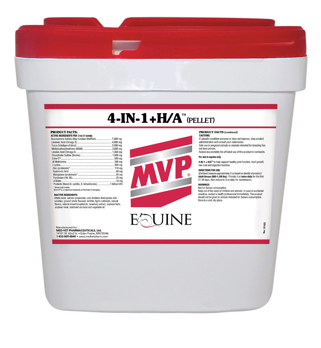 MED-VET 4-In-1 H/A (Pellets)