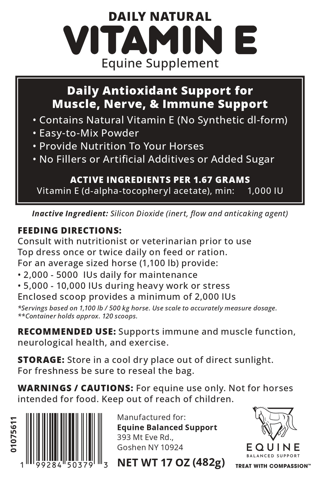 Daily Natural Vitamin E - High Bioavailability Antioxidant Support