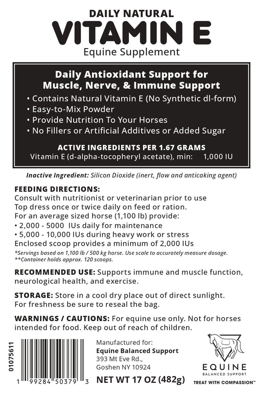 Daily Natural Vitamin E - High Bioavailability Antioxidant Support