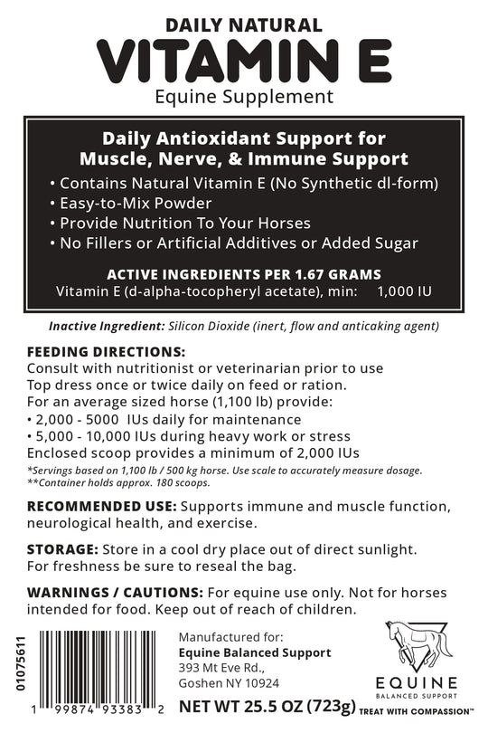 Daily Natural Vitamin E - High Bioavailability Antioxidant Support