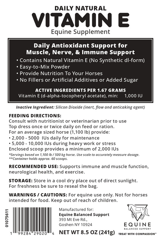 Daily Natural Vitamin E - High Bioavailability Antioxidant Support