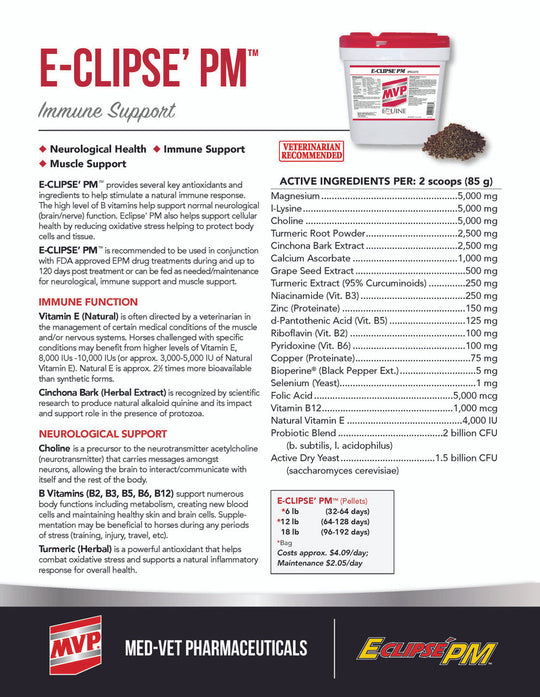Horse Supplement for Neurological Health, Immune Support, and Muscle Support