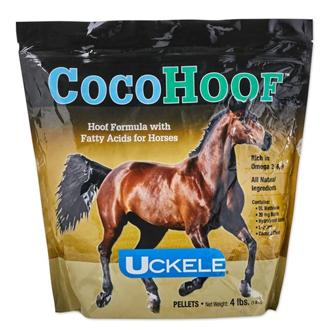 UCKELE CocoHoof - SmartPak Horse Supplement (4 lbs, pellet). Daily Hoof Health, Essential Nutrients for Strong Hooves