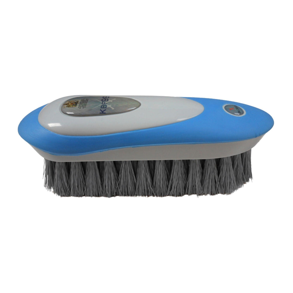 The KBF99 Dandy Brush in Blue keeps your horse’s coat shiny and healthy with KBF99 Antimicrobial Technology: Fights bacteria, viruses, fungus, and yeast on contact.