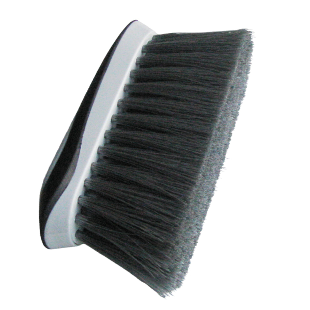KBF99 Long Bristle Brush in Black - Everyday Grooming with Antibacterial Support dual-action mechanism disrupts harmful organisms, including Strangles, Ringworm, E. coli, Thrush, Rain Rot, and Mycotoxins, without adding chemicals or leaving residue.