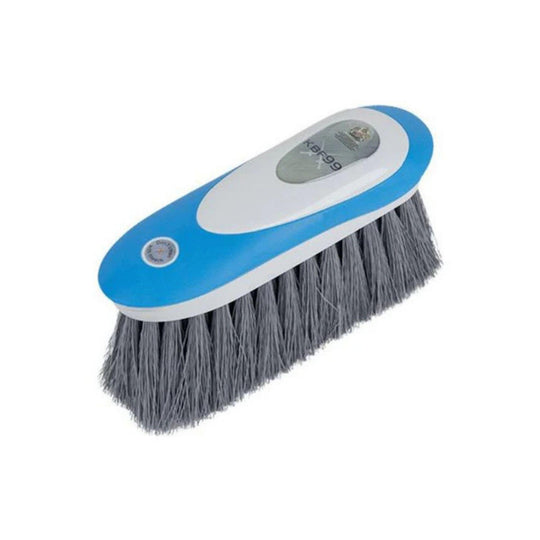 KBF99 Long Bristle Brush in Blue - Everyday Grooming with Antibacterial Support dual-action mechanism disrupts harmful organisms, including Strangles, Ringworm, E. coli, Thrush, Rain Rot, and Mycotoxins, without adding chemicals or leaving residue.