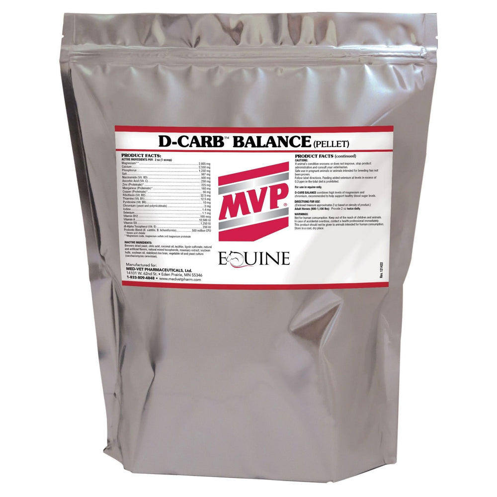 MVP D-Carb Balance (Pellets) - Daily Support for Horses with Metabolic Concerns