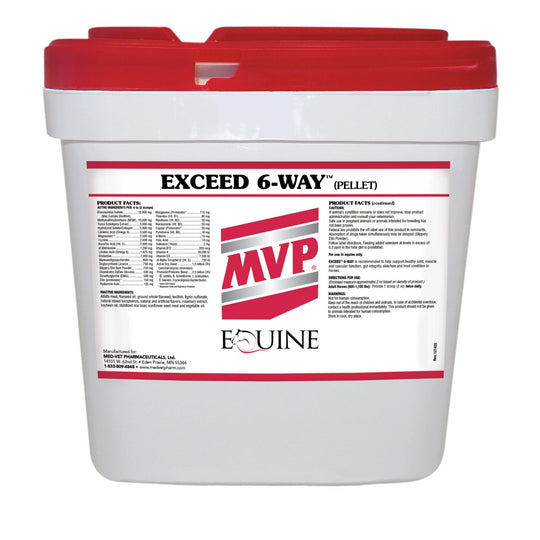 MVP Exceed 6-Way (Pellet) - Total Body Support for Joints, Hooves & More