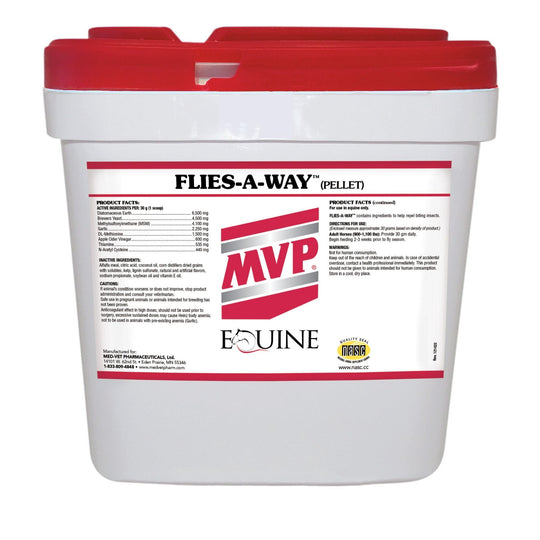 MVP Flies-A-Way (Pellet) - Natural Support for Seasonal Insect Challenges