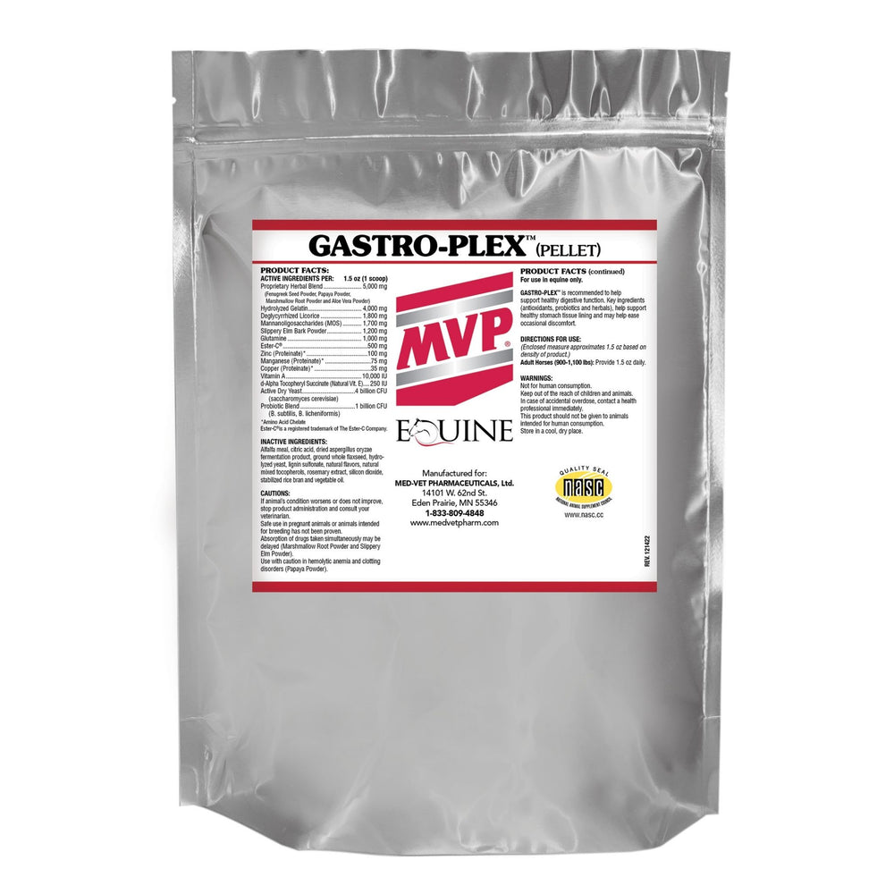 MVP Gastro-Plex (Pellet & Paste) - Digestive Health Support for Horses