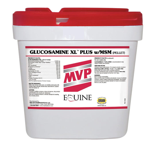 MVP Glucosamine XL Plus w/ MSM (Pellets) - Joint &amp; Mobility Support for Horses
