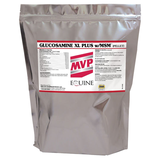 MVP Glucosamine XL Plus w/ MSM (Pellets) - Joint &amp; Mobility Support for Horses
