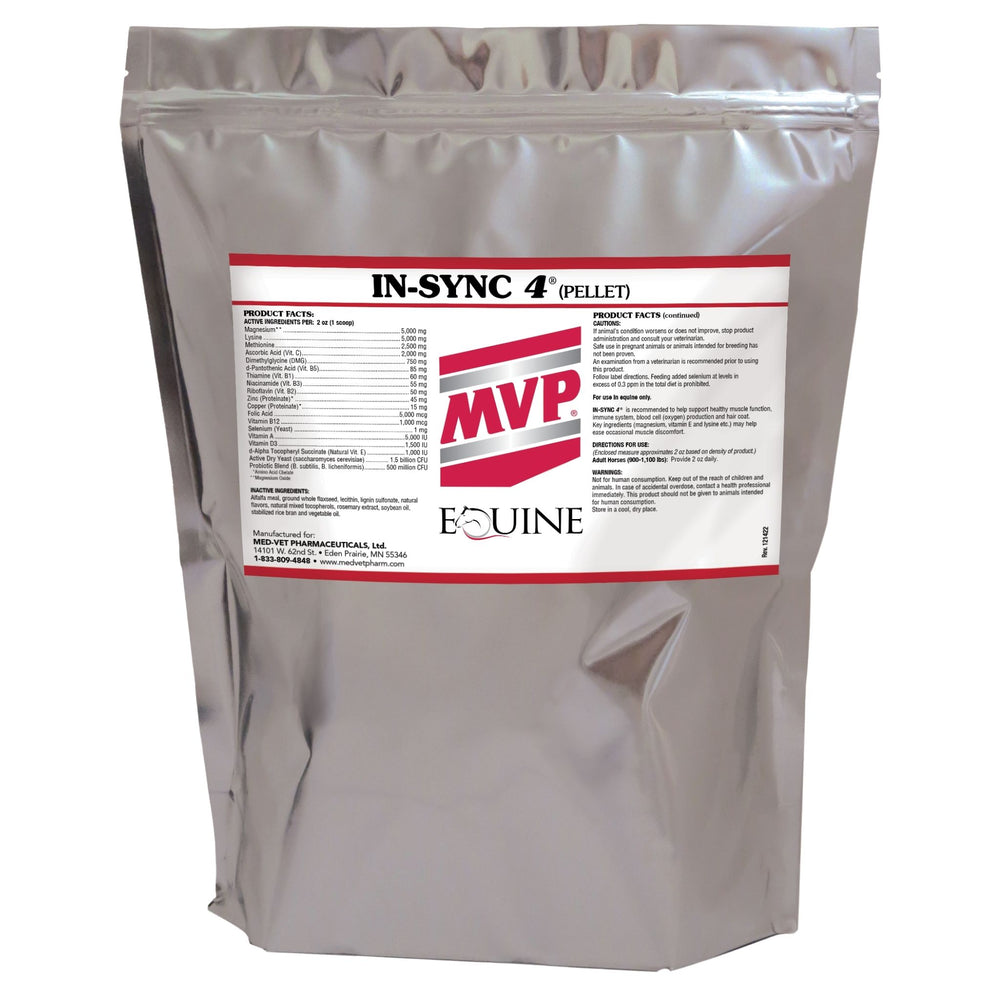 MVP In-Sync 4 (Pellet) - All-in-One Daily Support for Joints, Skin & Immunity