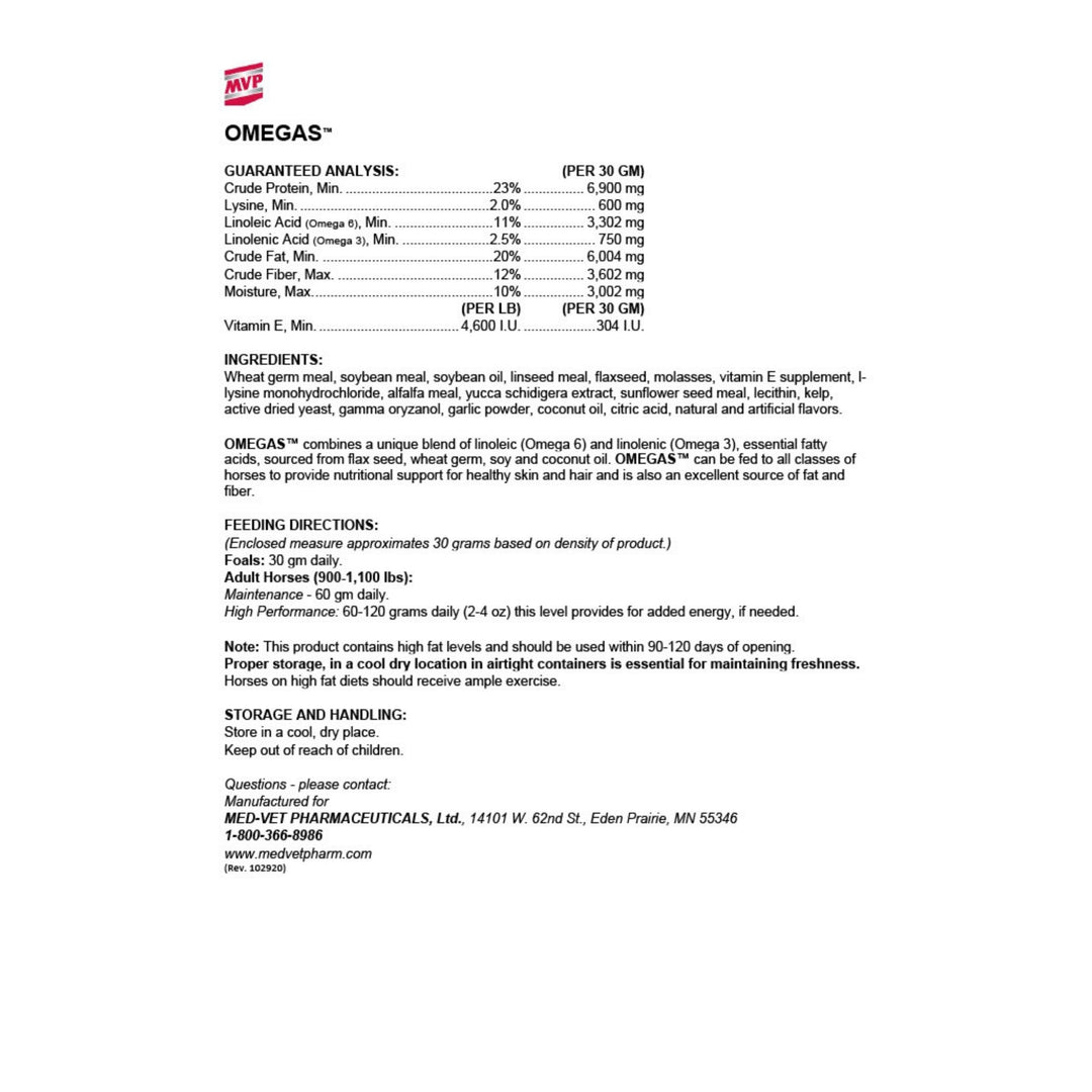 MVP Omegas (Meal) - Skin, Coat & Immune Support