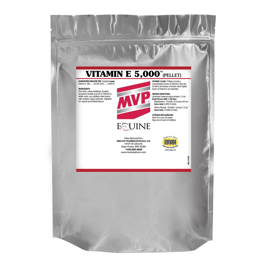 MVP Vitamin E 5,000 (Pellet) - Affordable Antioxidant Support for Horses